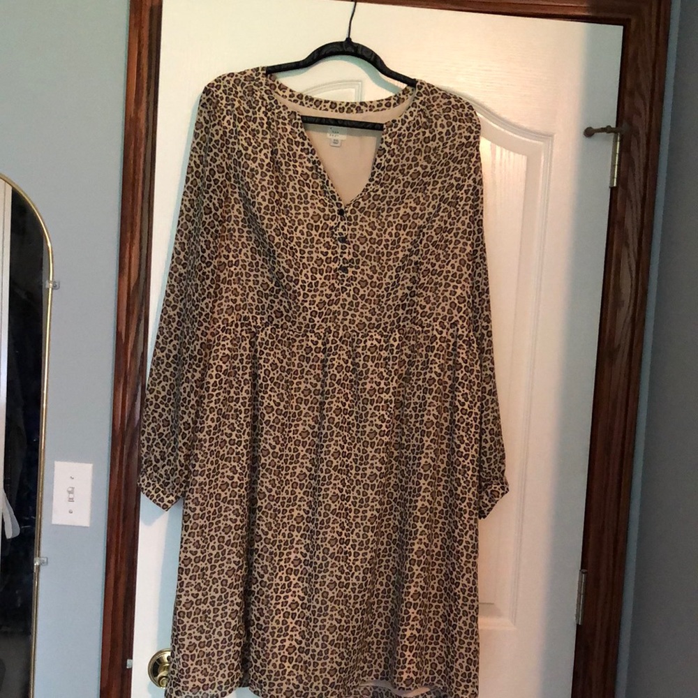 A new day leopard print dress.